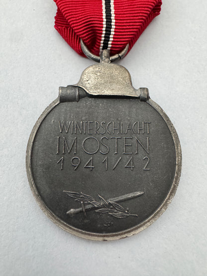 WW2 German Eastern Front Medal Private Purchase – An original and scarce private purchase type Eastern Front Medal. 36 mm...