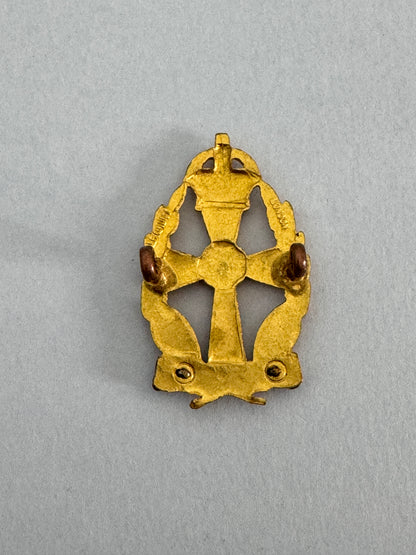British Queen Alexandra's Royal Army Nursing Corps QARANC Officer's Cap Badge