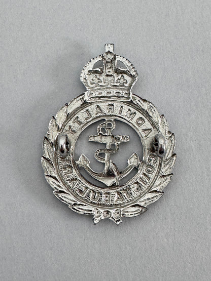 WW2 British Royal Navy Admiralty Constabulary Cap Badge