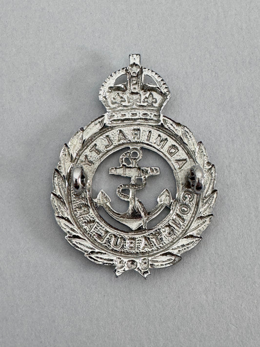 WW2 British Royal Navy Admiralty Constabulary Cap Badge