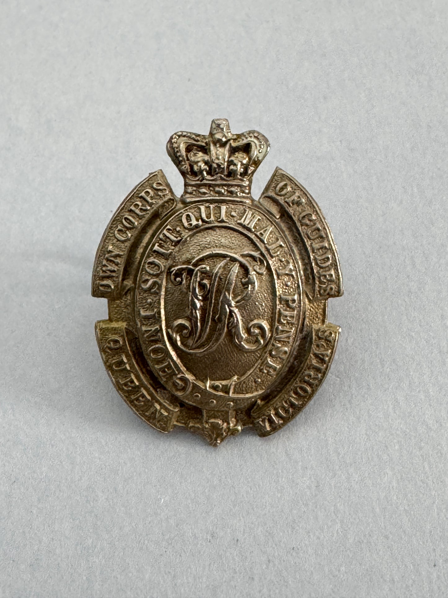 British India Army Queen Victoria's Own Corps of Guides Cap Badge