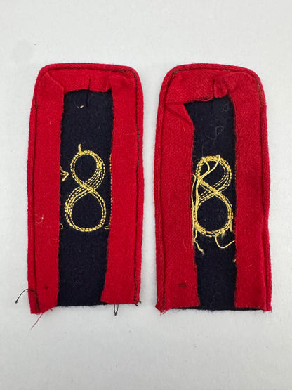 Imperial German Saxony Army 181st Infantry Regiment Shoulder Boards Epaulettes