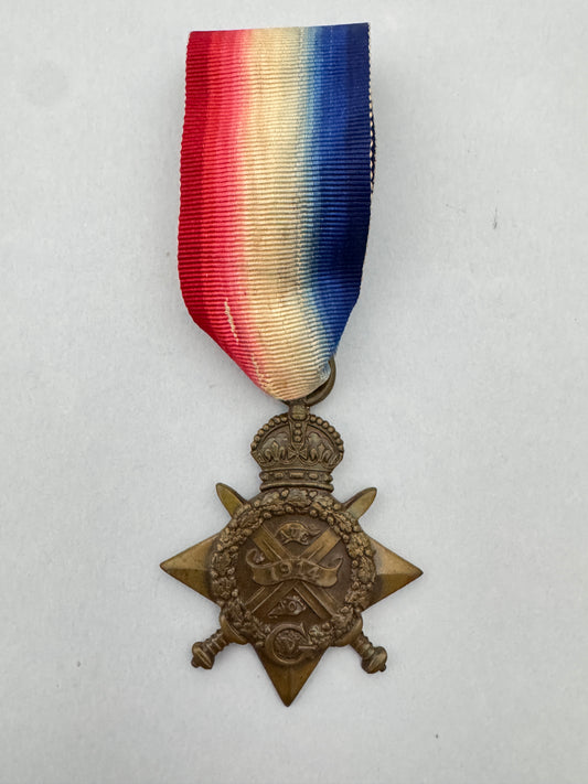 WW1 British Army BEF 1914 Mons Star - Somerset Light Infantry Regiment