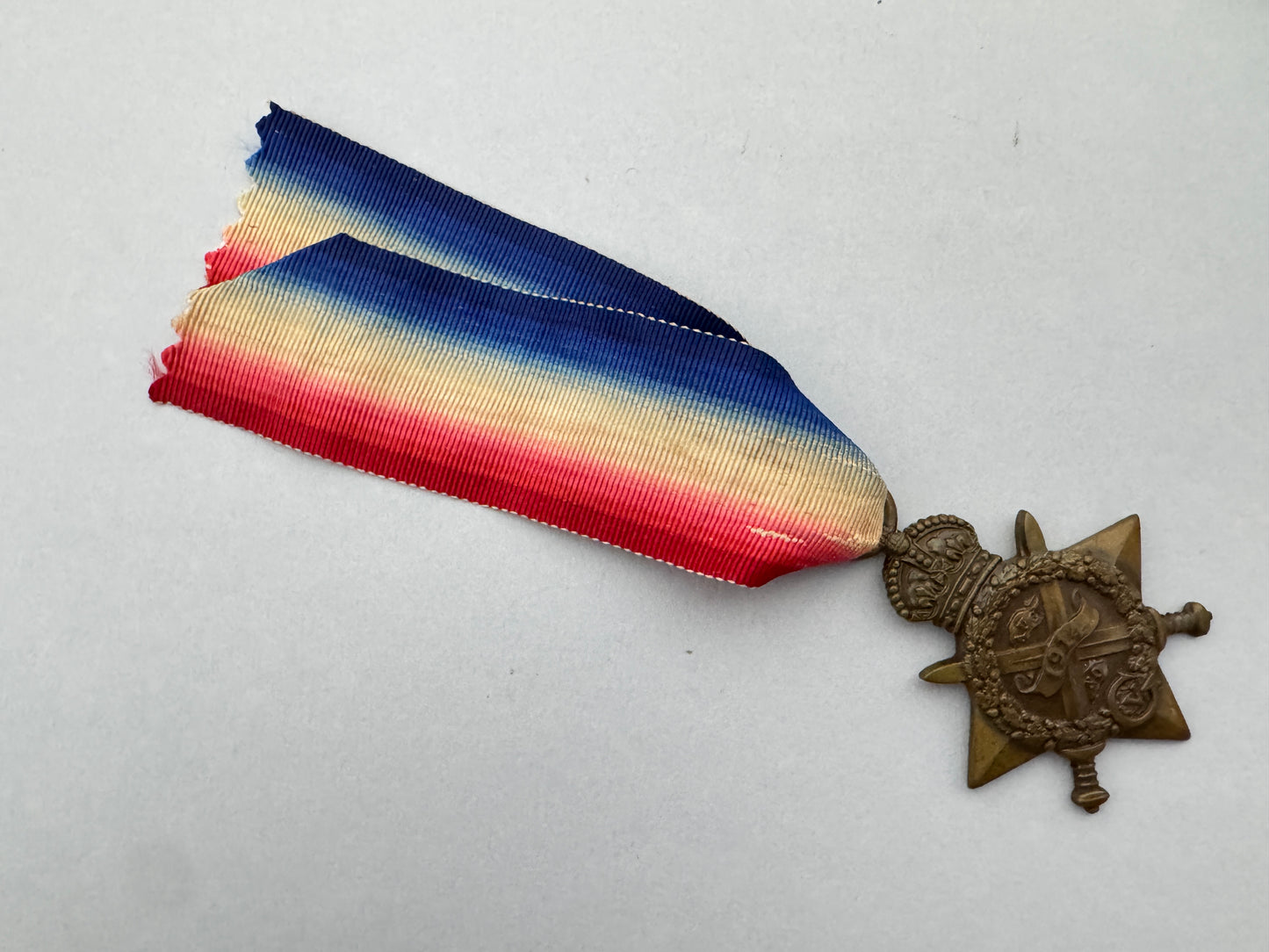 WW1 British Army BEF 1914 Mons Star - Somerset Light Infantry Regiment