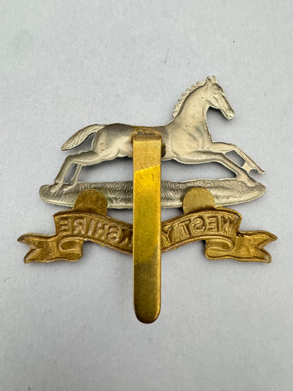 WW2 British Army West Yorkshire Regiment Cap Badge