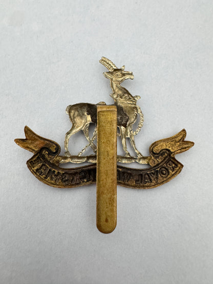 WW2 British Army Royal Warwickshire Regiment Cap Badge