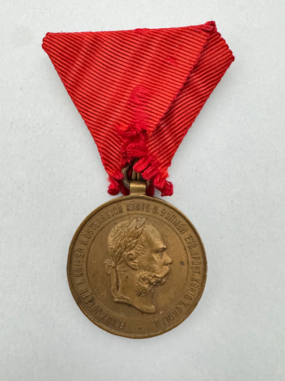 Austro-Hungarian Empire General Campaign Medal - 2 December 1873