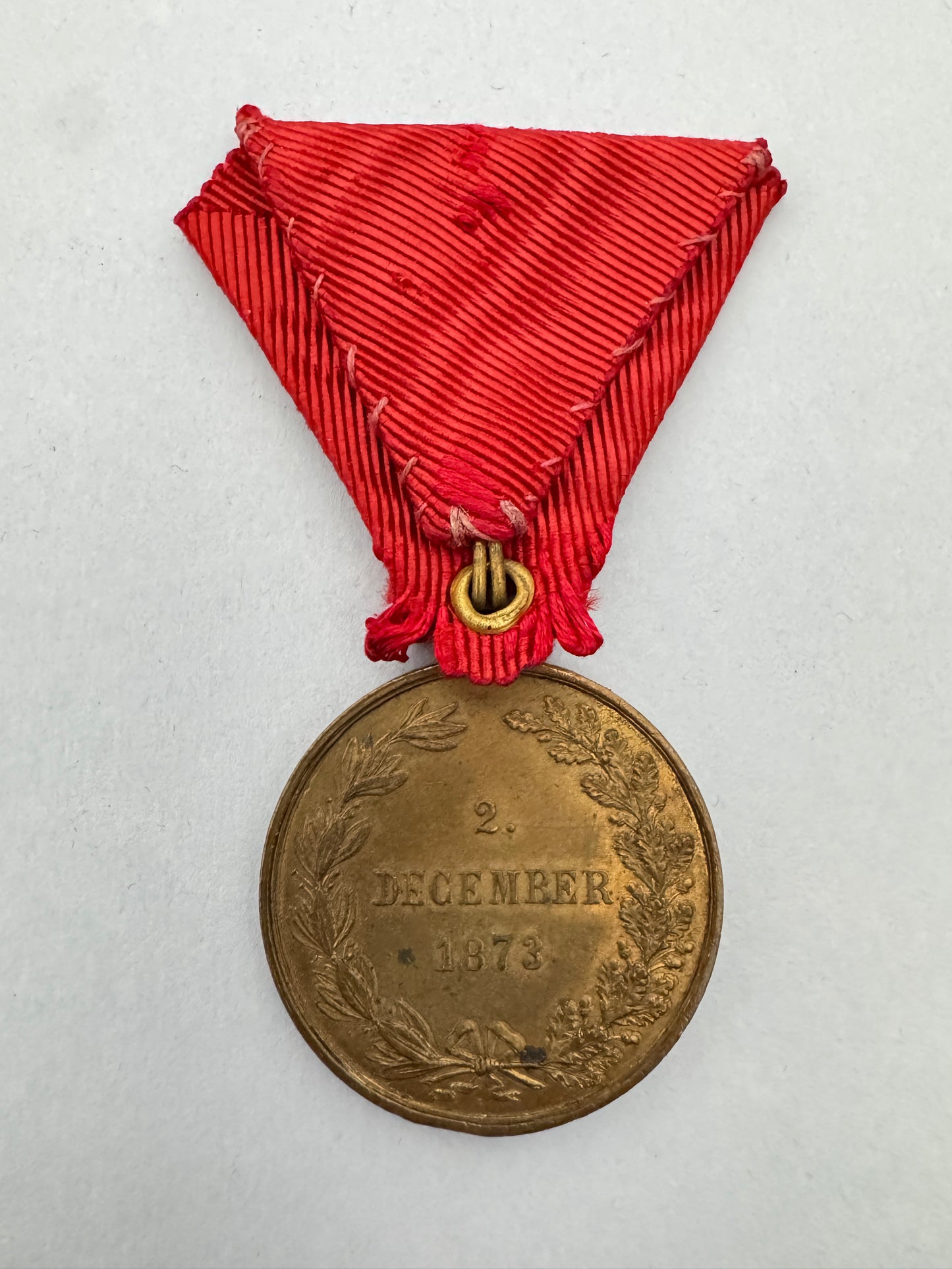 Austro-Hungarian Empire General Campaign Medal - 2 December 1873