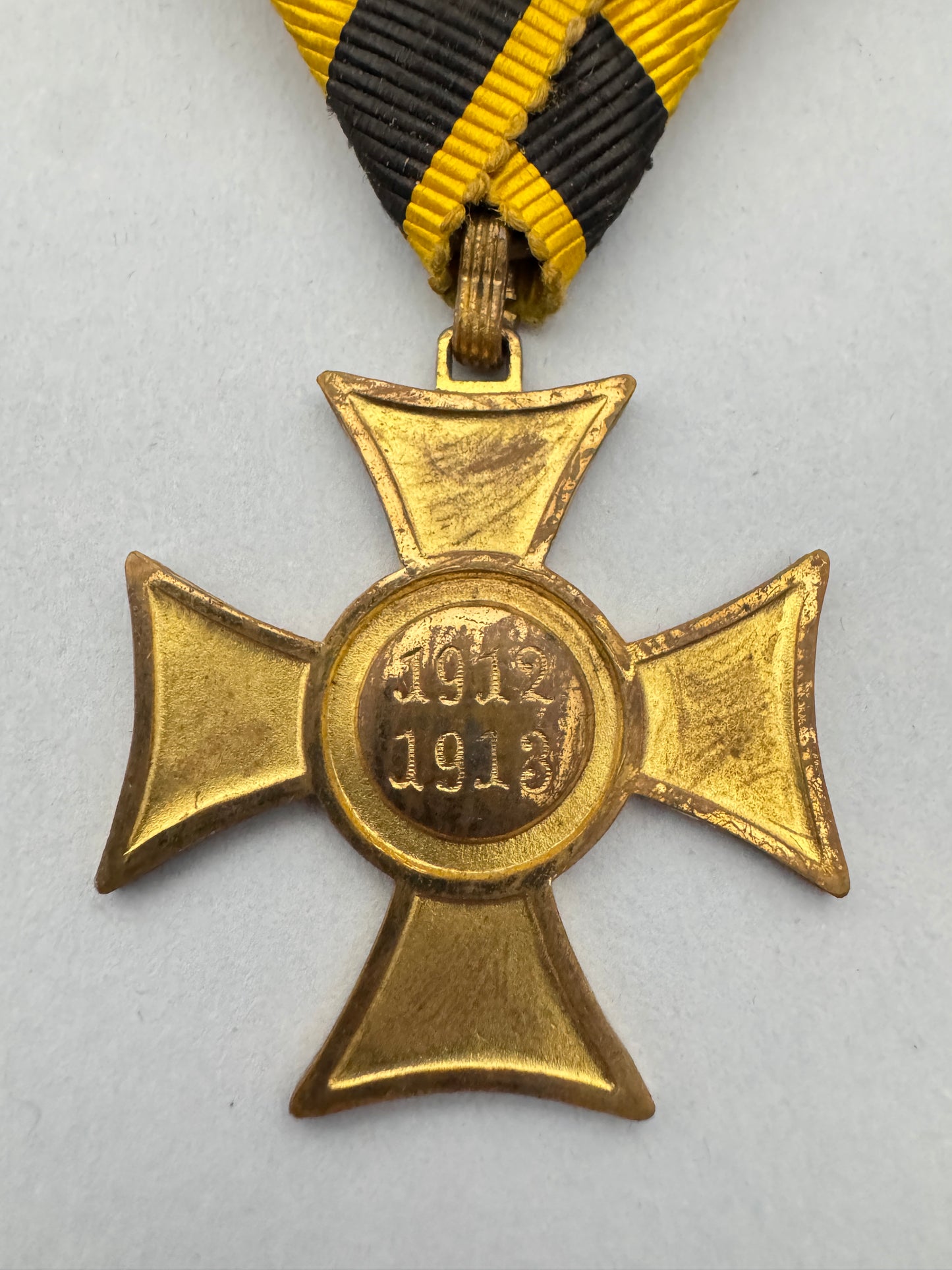 Austro-Hungarian Empire Balkans War Mobilization Cross 1912-1913 Medal