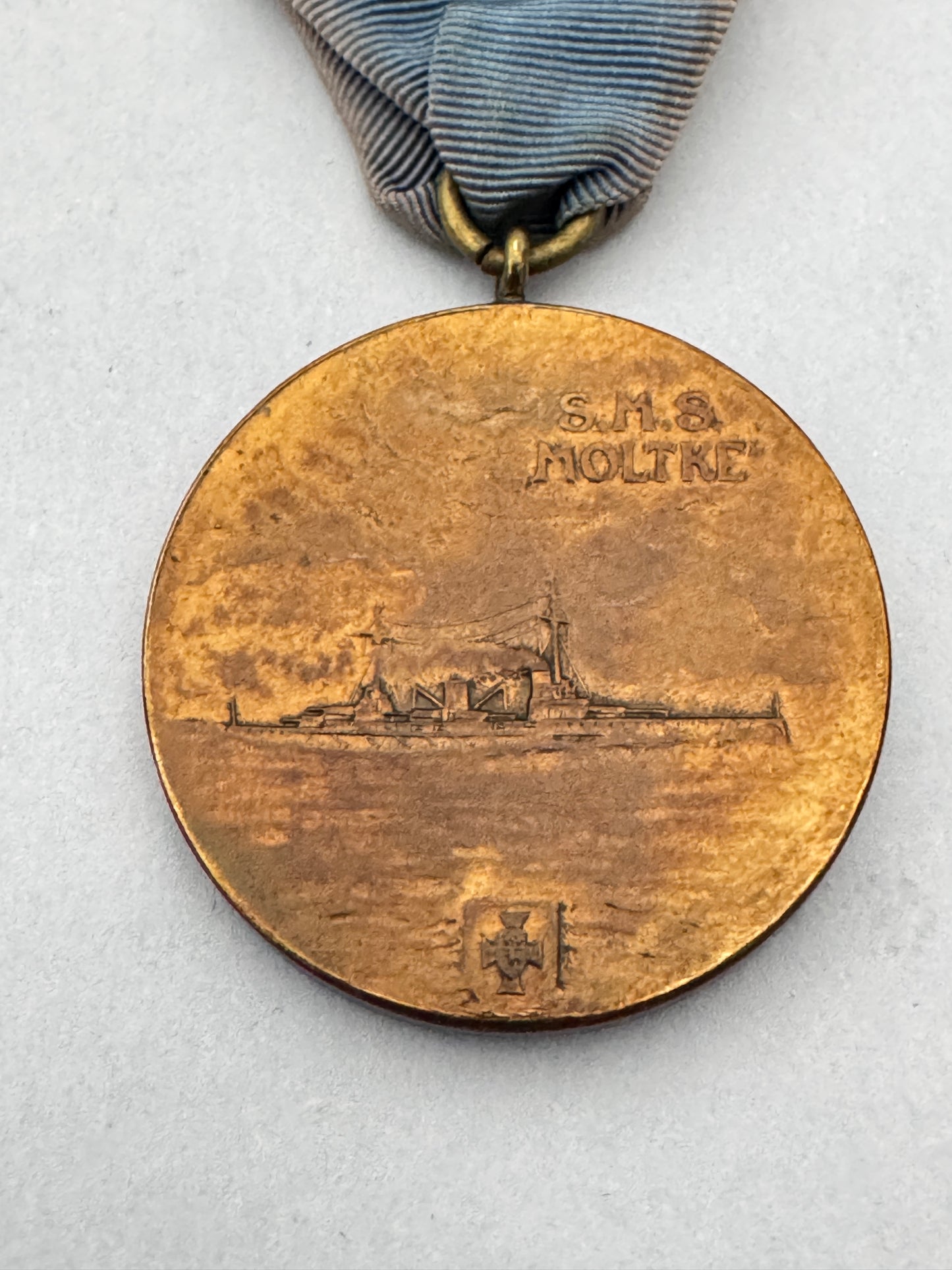 WW1 German SMS Moltke Battle of Doggerbank Commemorative Medal 1915