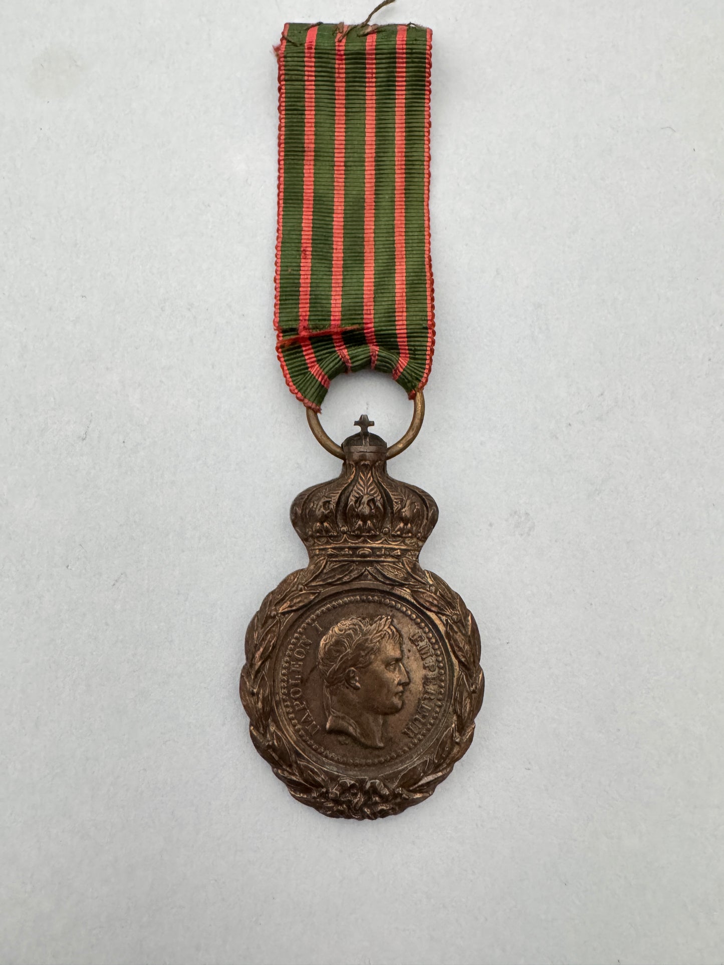 French Saint Helena Medal - 1857 Campaign Award - Napoleon Bonaparte