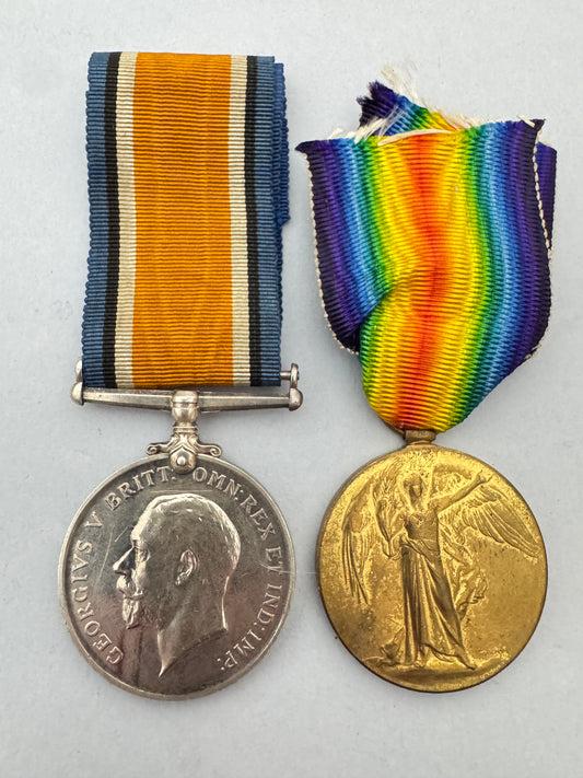 WW1 British Army War Medals - BWM, Inter Allied Victory Medal