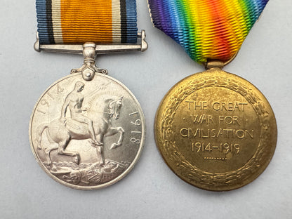 WW1 British Army War Medals - BWM, Inter Allied Victory Medal