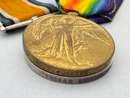 WW1 British Army War Medals - BWM, Inter Allied Victory Medal