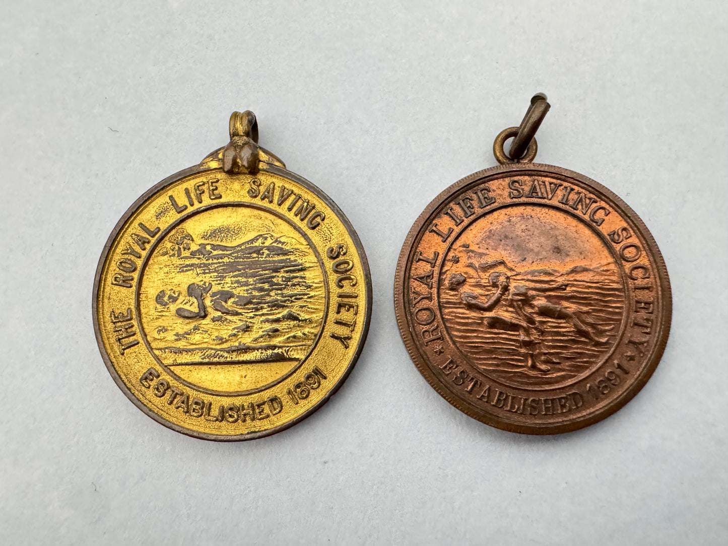 British Royal Life Saving Society Medals 1912 1925