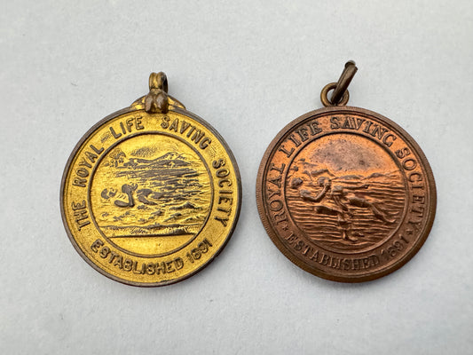 British Royal Life Saving Society Medals 1912 1925