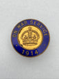 WW1 British On War Service 1914 Lapel Badge