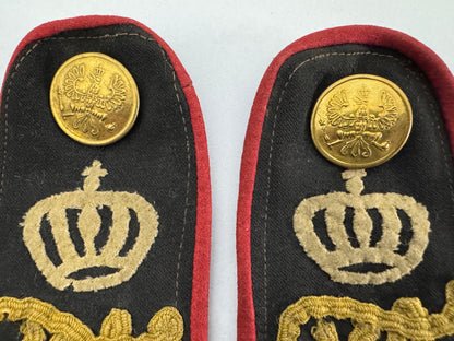 WW1 Era German Saxony Army 104th Kronprinz Infantry Regiment Shoulder Straps