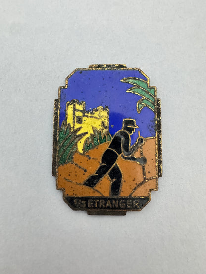 French 1st Convict Battalion 3rd Foreign Infantry Regt (3° R.E.I.) Badge AURIS