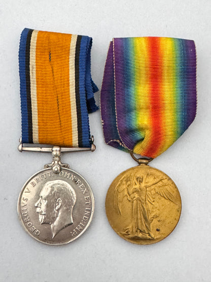 WW1 British Army War Medals - Territorial Force RFA