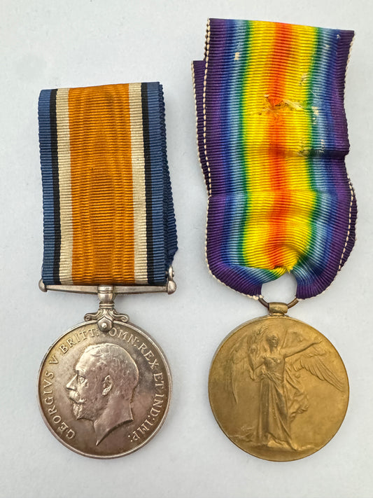 WW1 British Army War Medals - Royal Garrison Artillery