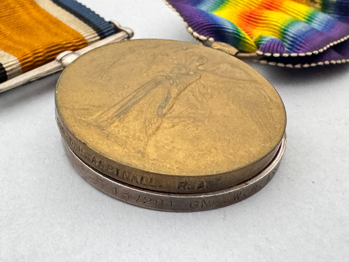 WW1 British Army War Medals - Royal Garrison Artillery