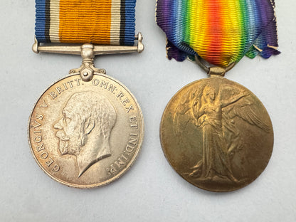 WW1 British Army War Medals - Royal Field Artillery