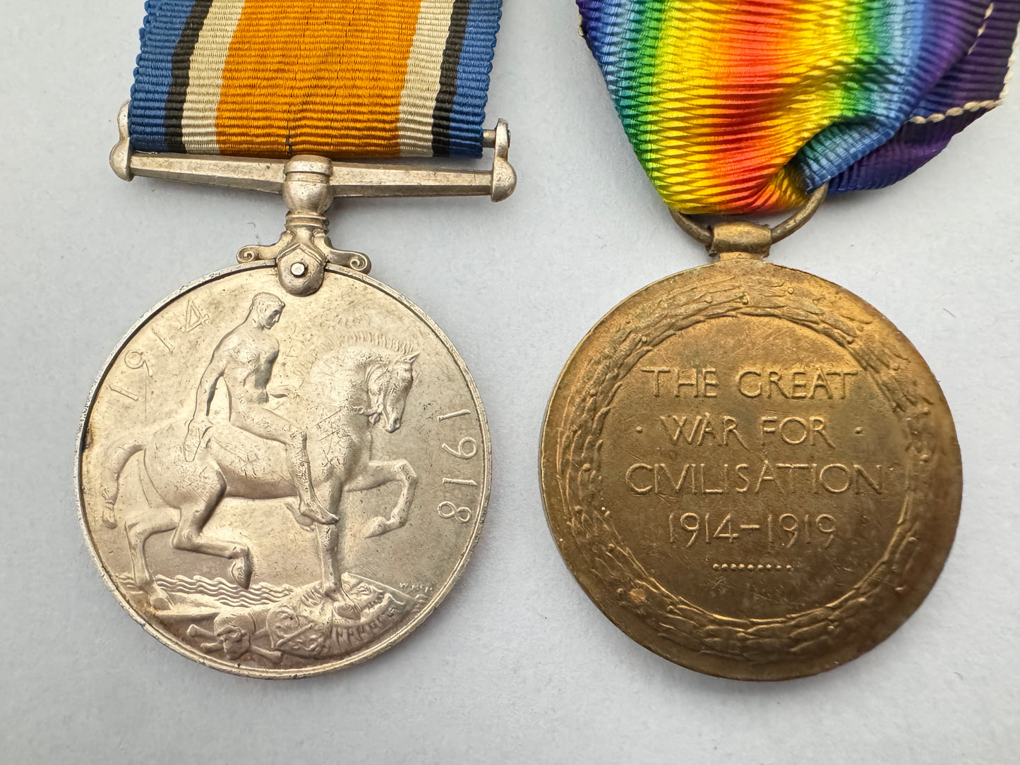 WW1 British Army War Medals - Royal Field Artillery