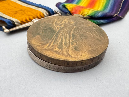 WW1 British Army War Medals - Royal Field Artillery