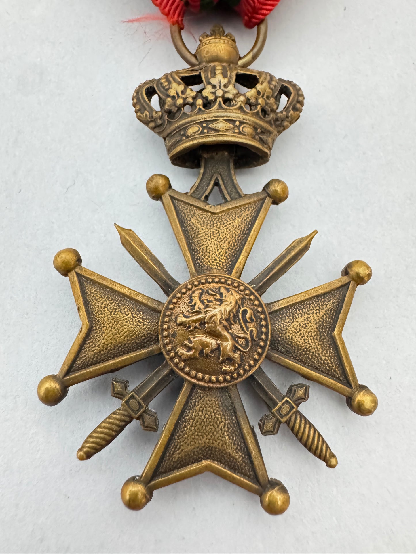 WW1 Belgian Croix de Guerre (War Cross) Medal