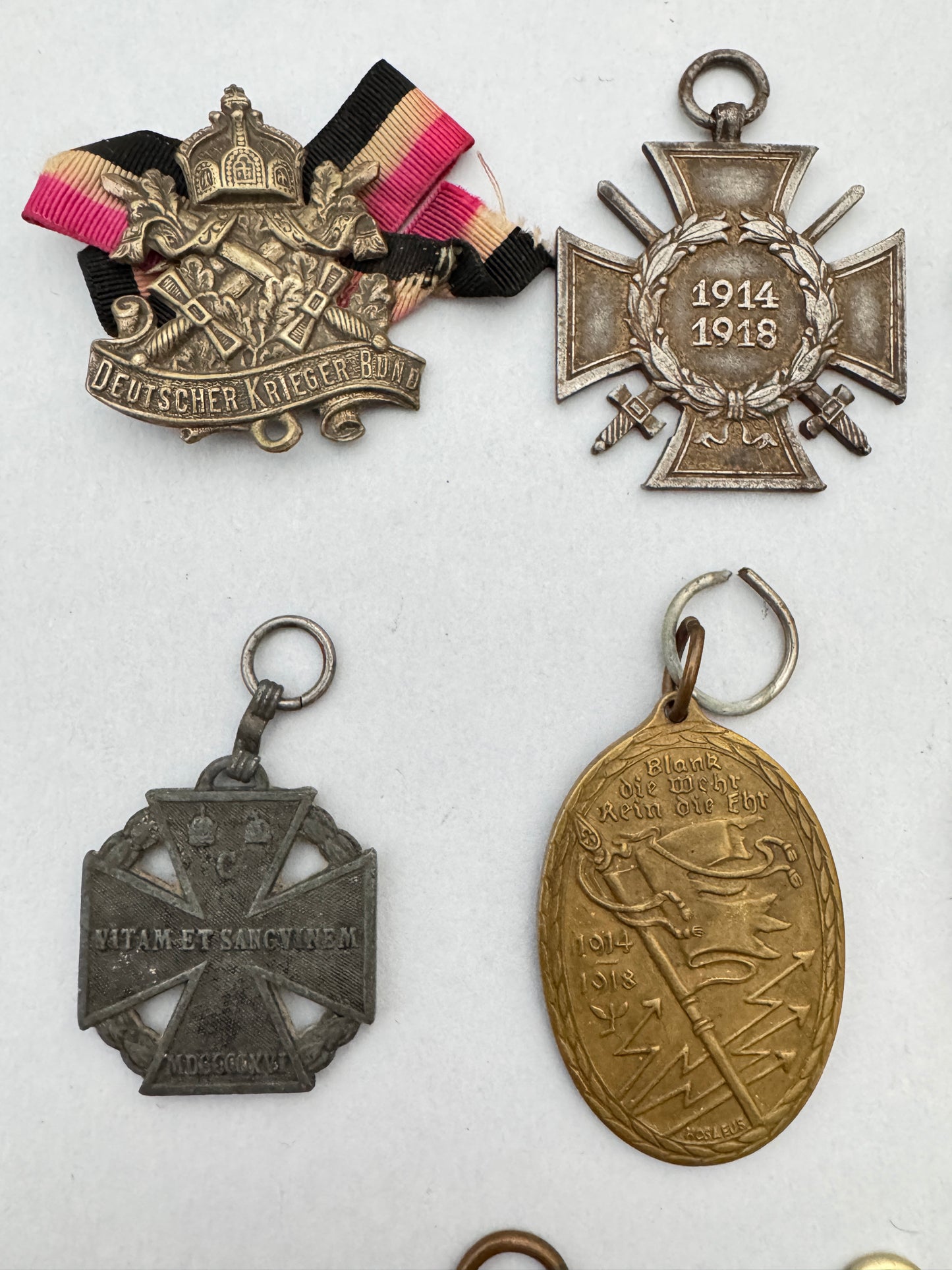 Imperial German Army War Medals Badges - Franco-Prussian War - WW1