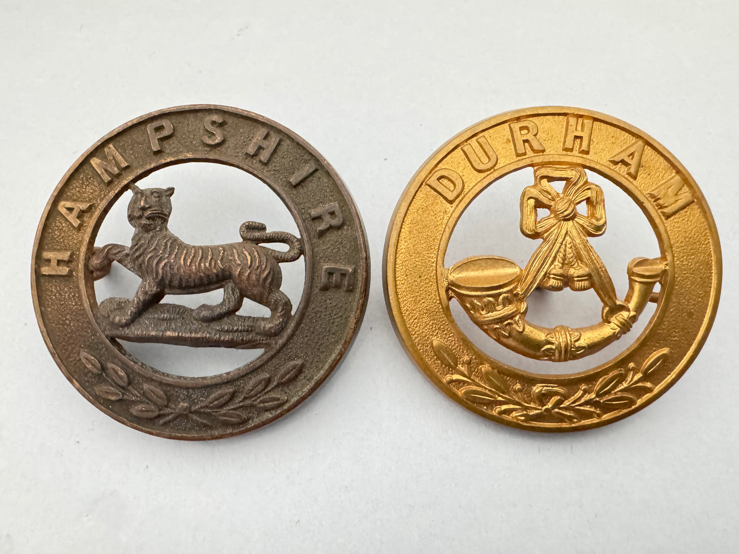 British Army Infantry Helmet Plate Centre Badges (6)