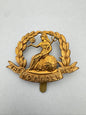 WW1 British Army Norfolk Regiment War Economy Cap Badge