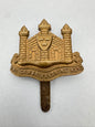 WW1 British Army Cambridgeshire Regiment War Economy Cap Badge