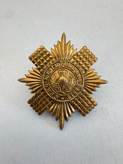 WW2 British Army Scots Guards Cap Badge