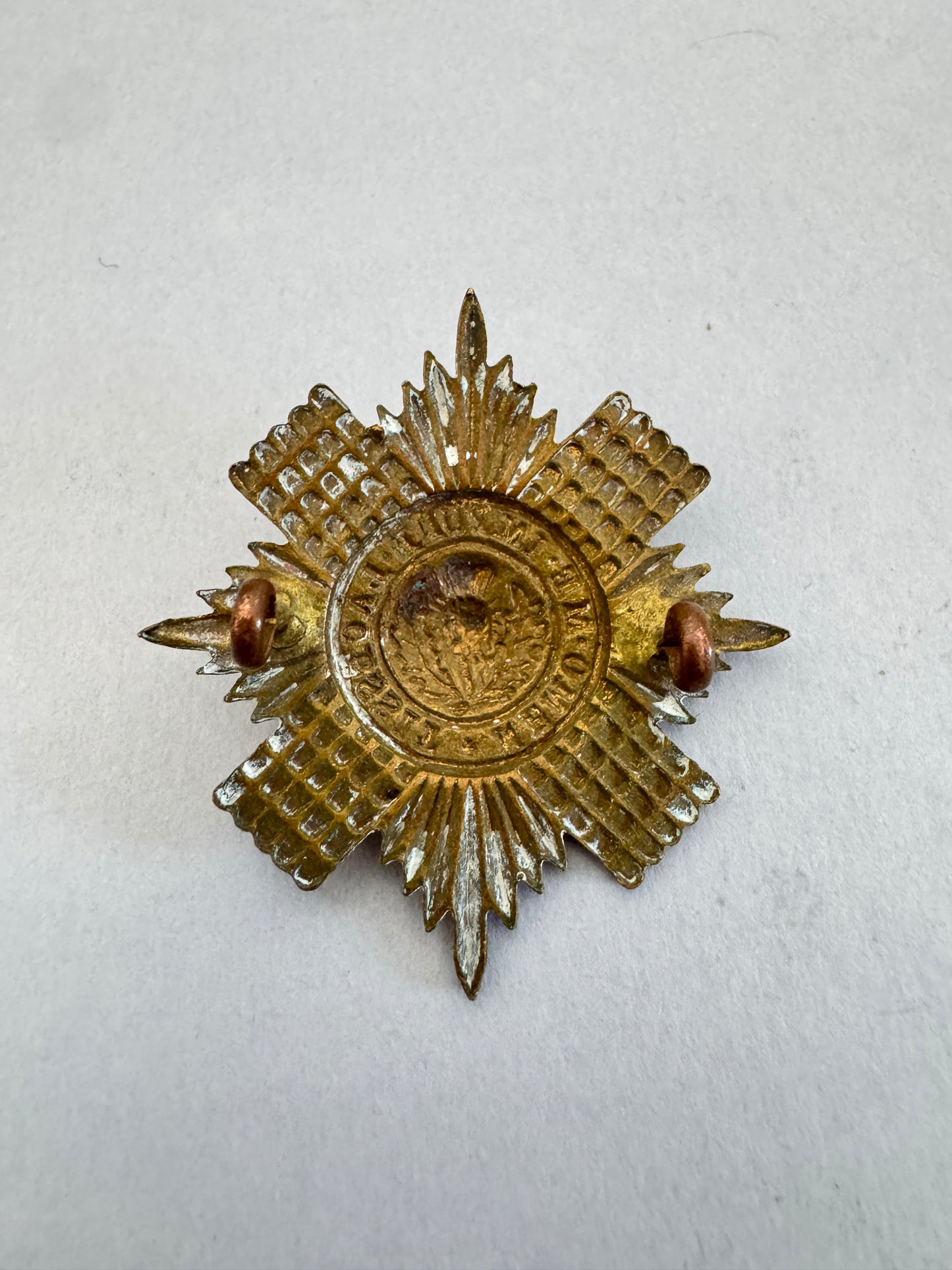 WW2 British Army Scots Guards Cap Badge