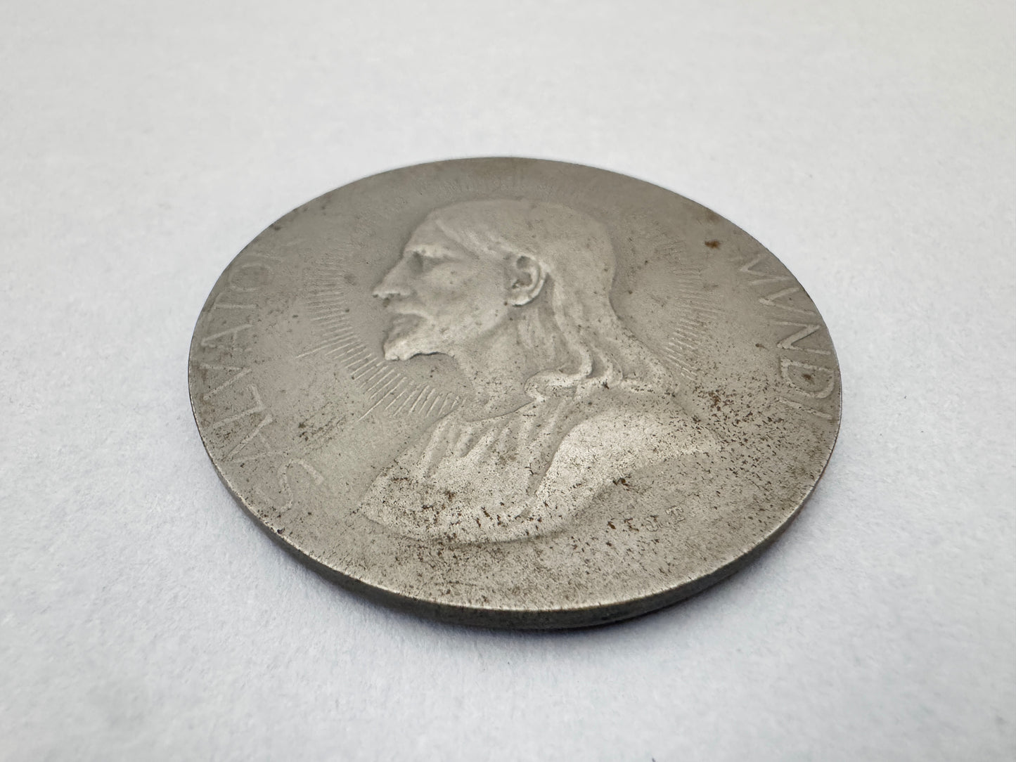 WW1 Austrian Empire Eiserne Salvatormedaille (Iron Salvator Medal)