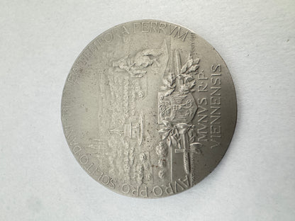 WW1 Austrian Empire Eiserne Salvatormedaille (Iron Salvator Medal)