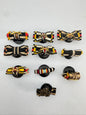 WW1 German Prussian Medal Lapel Ribbon Button Bow Collection - Iron Cross