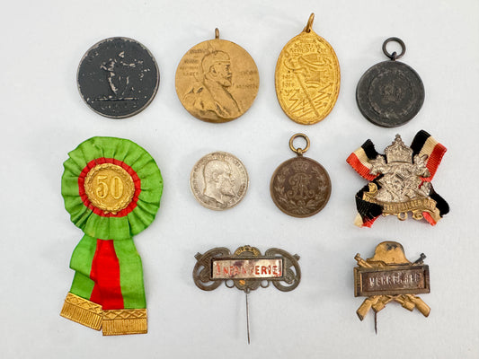 WW1 Imperial German Prussian Army War Medals Badges Pins