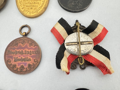 WW1 Imperial German Prussian Army War Medals Badges Pins