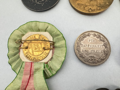 WW1 Imperial German Prussian Army War Medals Badges Pins