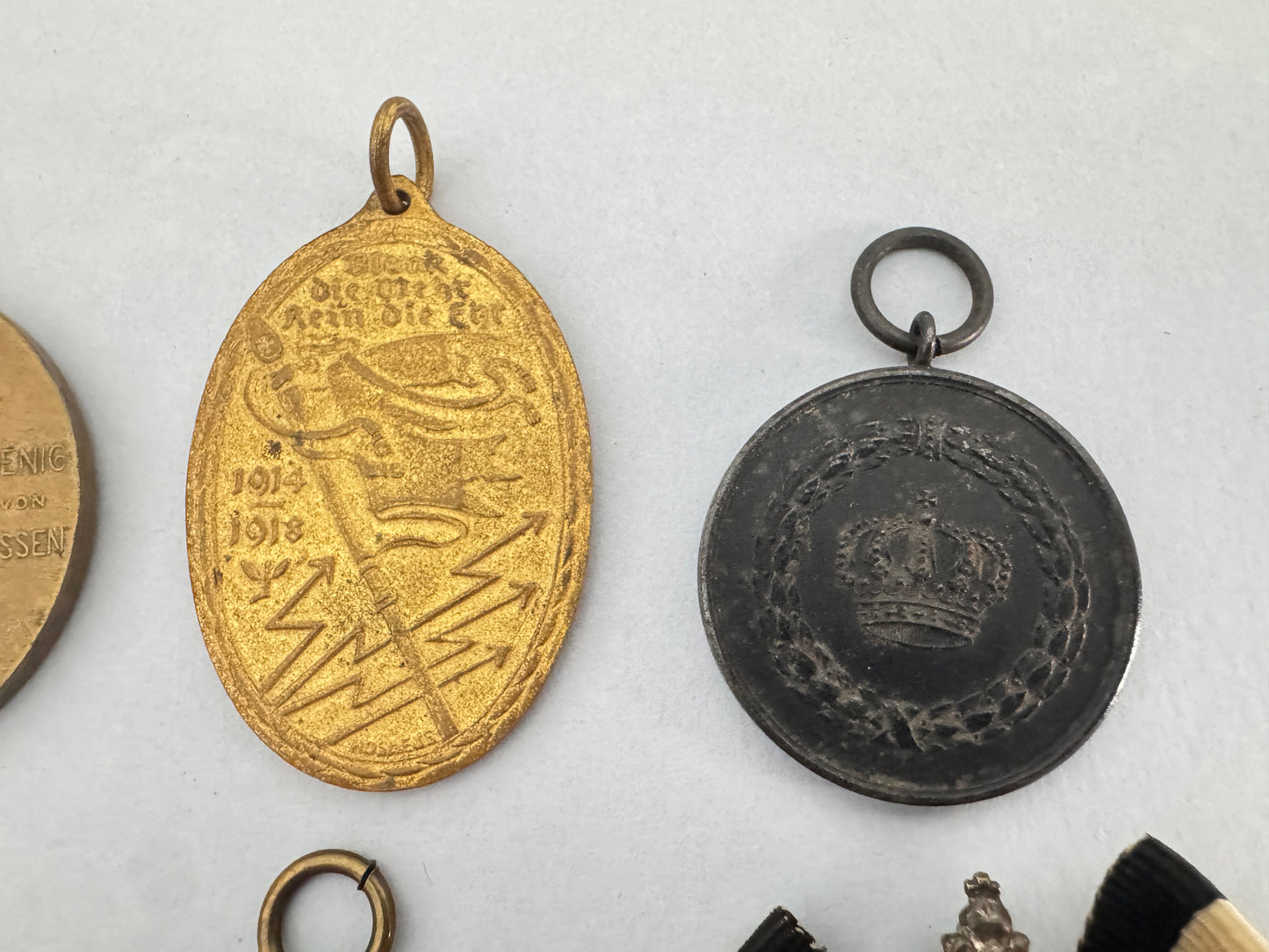 WW1 Imperial German Prussian Army War Medals Badges Pins