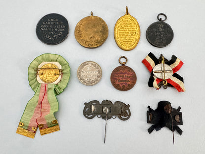 WW1 Imperial German Prussian Army War Medals Badges Pins