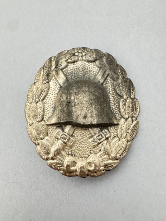 WW1 Imperial German Silver Wounds Combat Badge