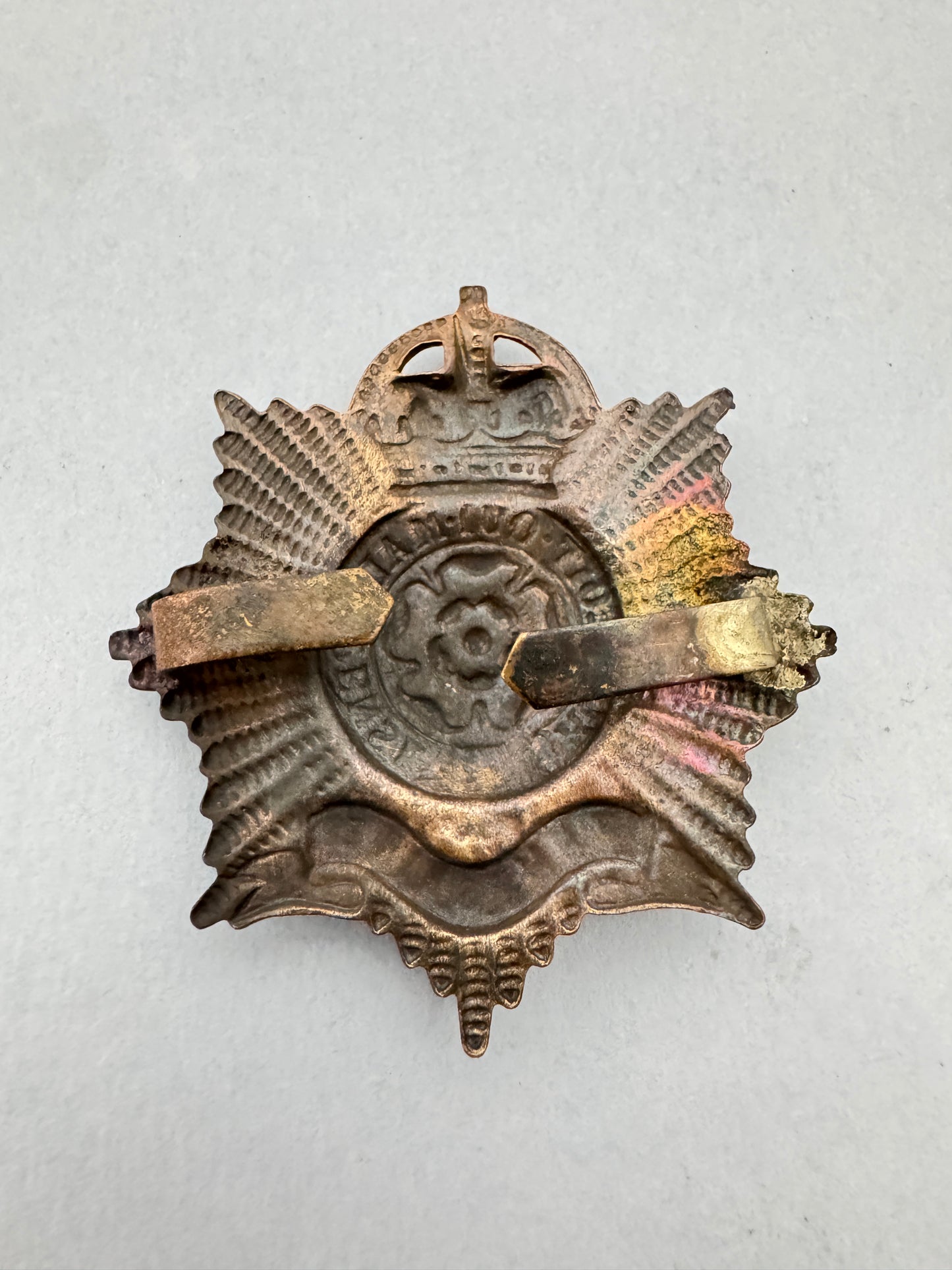 WW2 British Army Hampshire Regiment Officer's OSD Cap Badge
