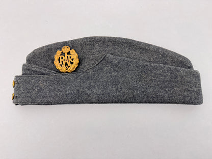 WW2 British RAF Royal Air Force Airman Side Cap 1942 Dated – Original Second World War British forage cap of a Aircraftsma...