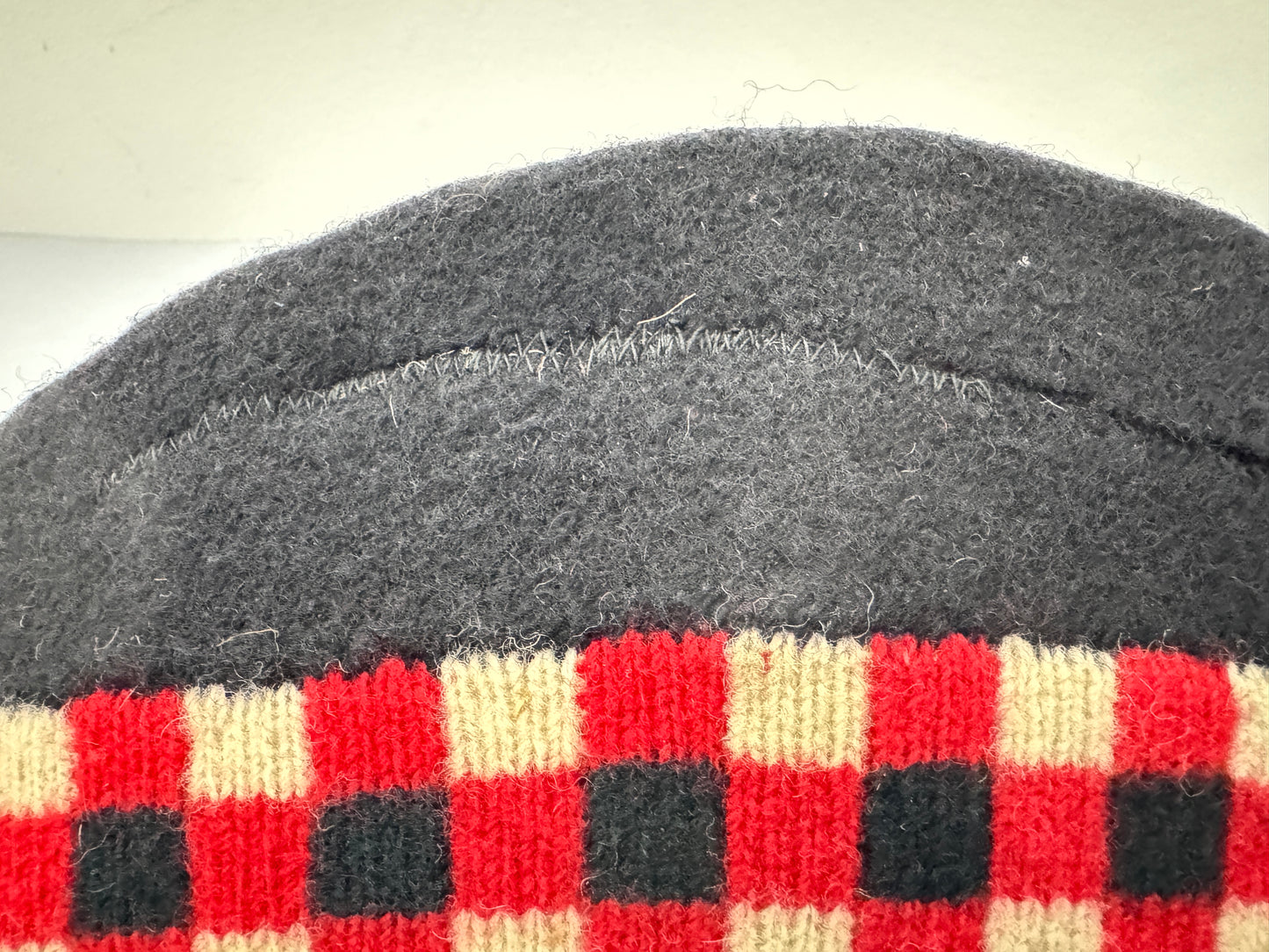 British Army Gordon Highlanders Diced Glengarry Side Cap – Original Second World War era British Glengarry forage cap of a...
