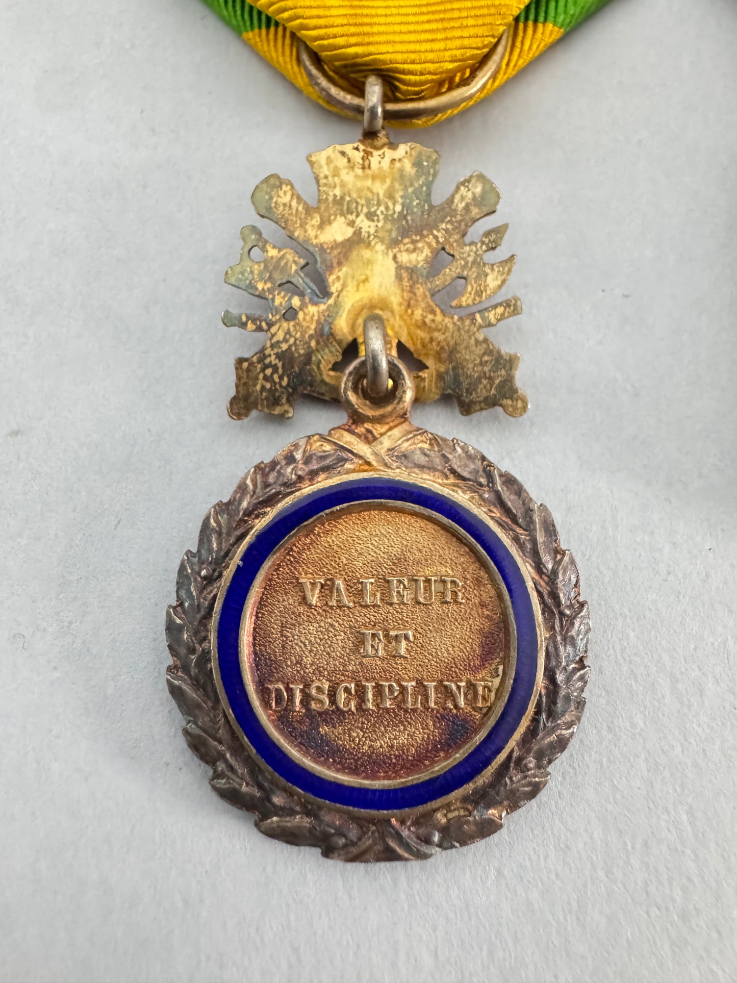 French Franco-Prussian War Veteran Medal & Military Medal for Bravery 1870-1871