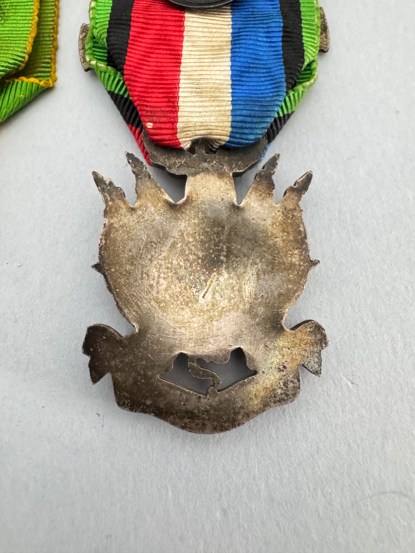 French Franco-Prussian War Veteran Medal & Military Medal for Bravery 1870-1871